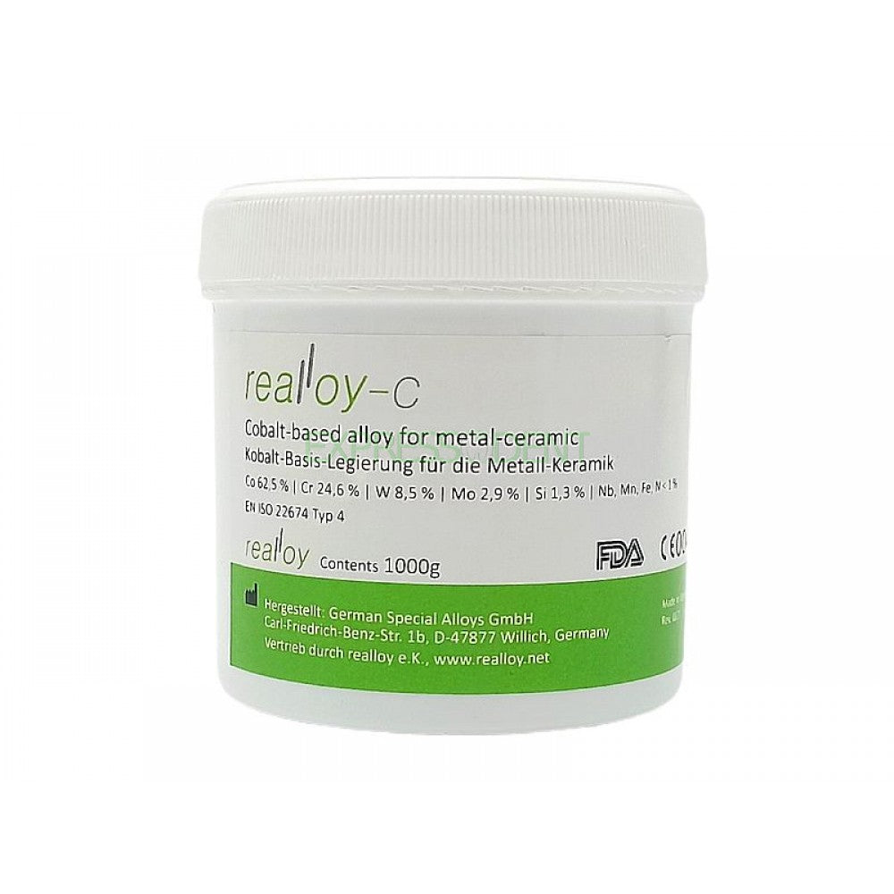 realloy-C nickel & beryllium free alloy