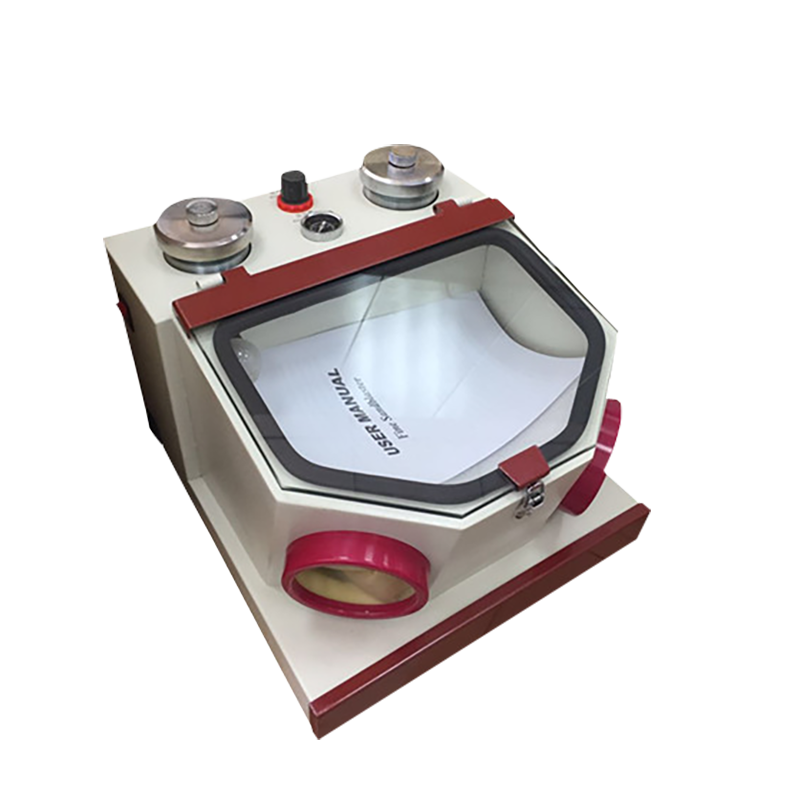 Twin-Pen Sand Blasting Machine with Drawer