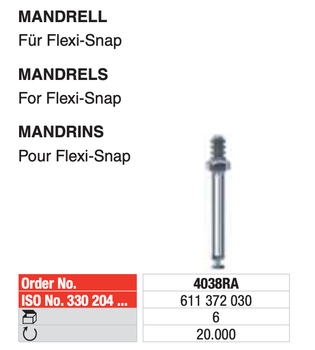 Snap-on Mandrel