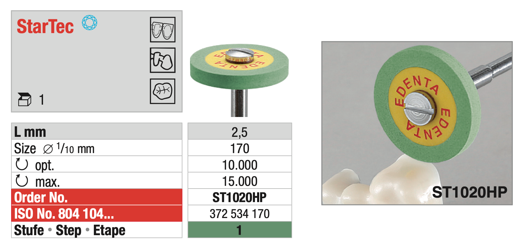 StarTec - Zirconium Margin Prep HP