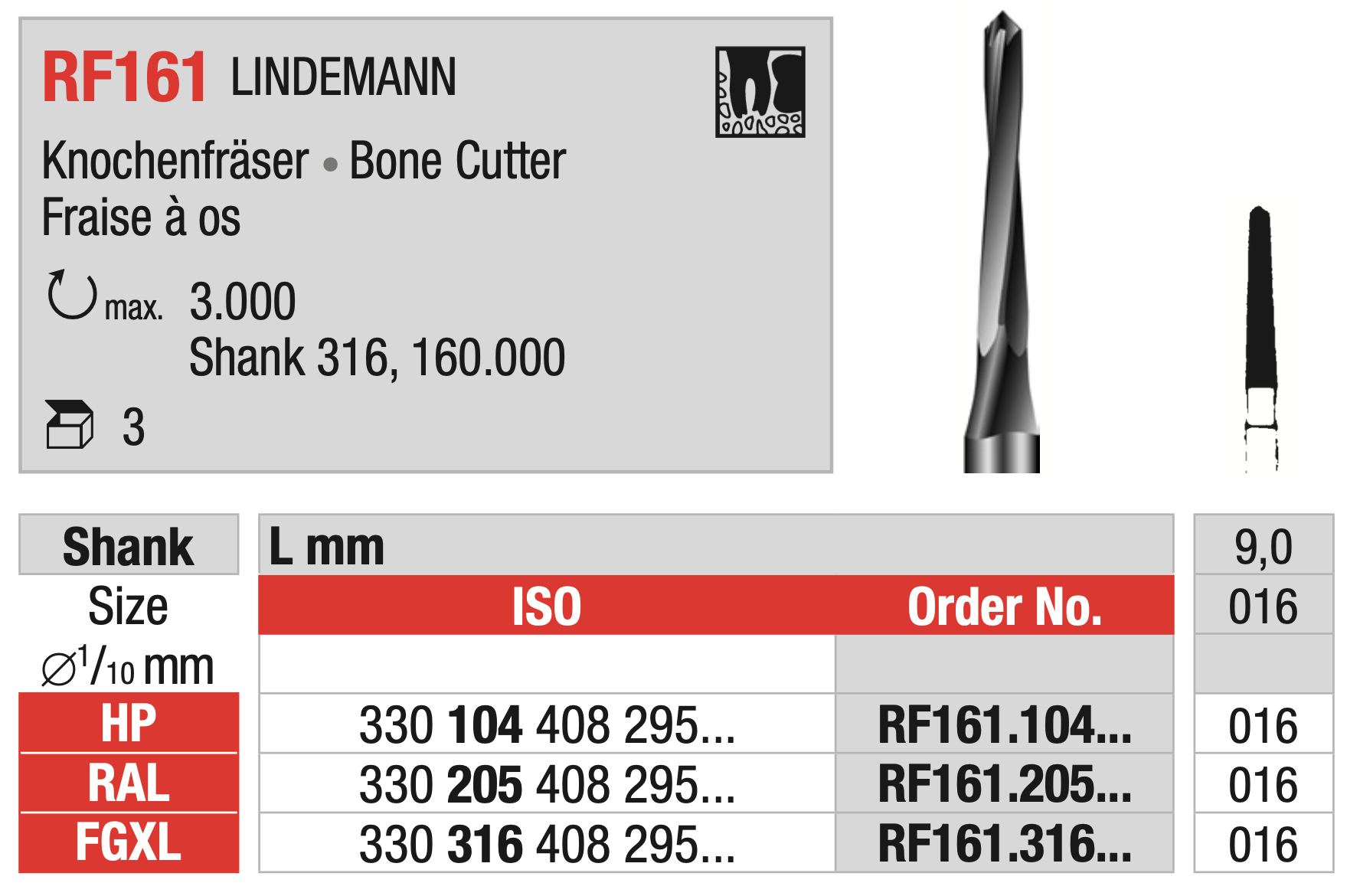 Lindemann Bone Cutters