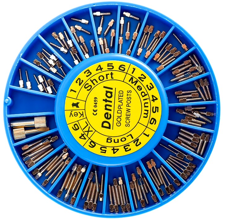 DENTAL SCREW POST-GOLD