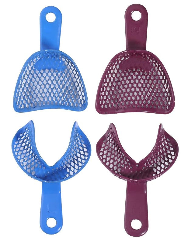 EDENTULOUS IMPRESSION TRAYS - METAL-LARGE
