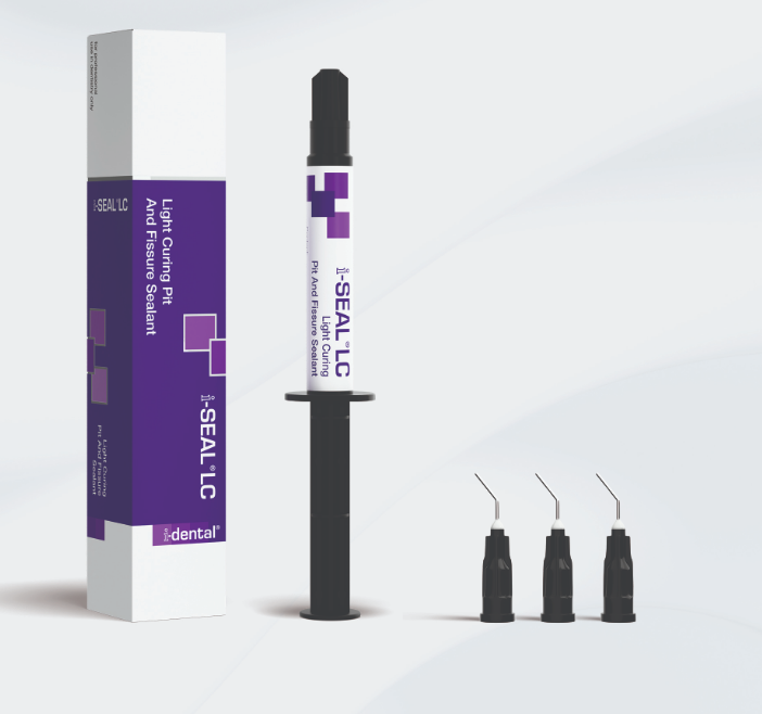 i-SEAL LC- Pit & Fissure Sealant- 3.8g Syringe+ 3 Tips