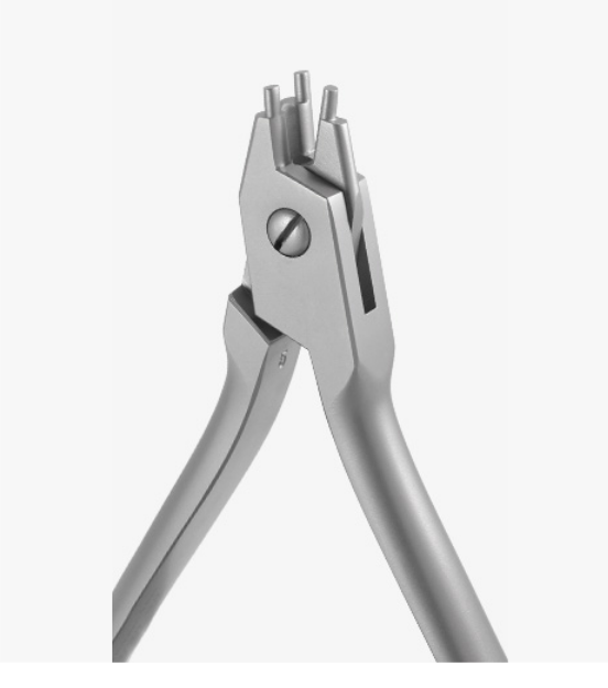 3-Prong wpire bending lier – rounded tips (for hard wires)