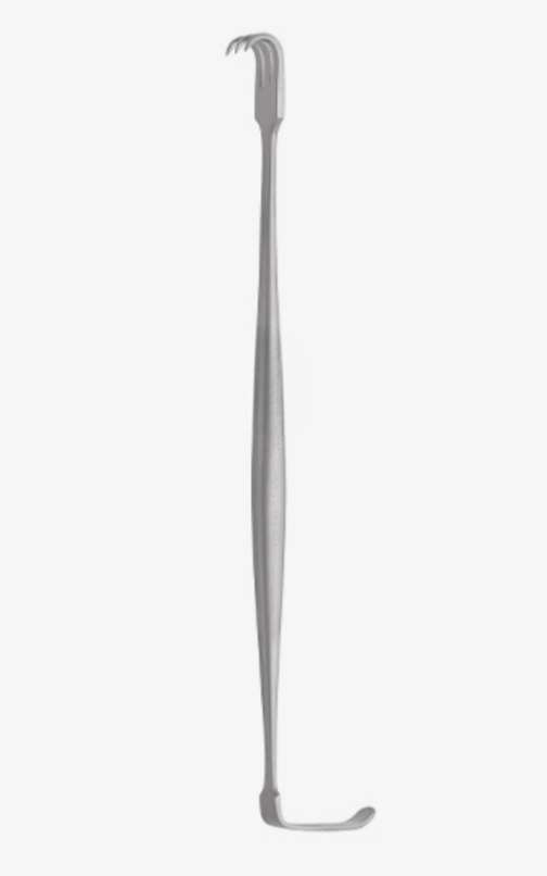 Retractor Tissue Double End- Senn-Miller & 5X20mm Tip- Flat Handle