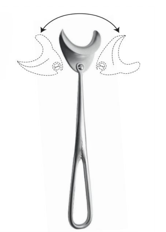 Retractors Cheek & Tissue- Orientable (Adjustable Retractor)