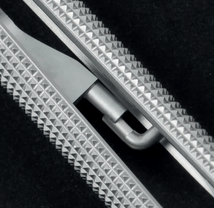 Needle Holder Barraquer – Straight – TC Inserts – 160 mm