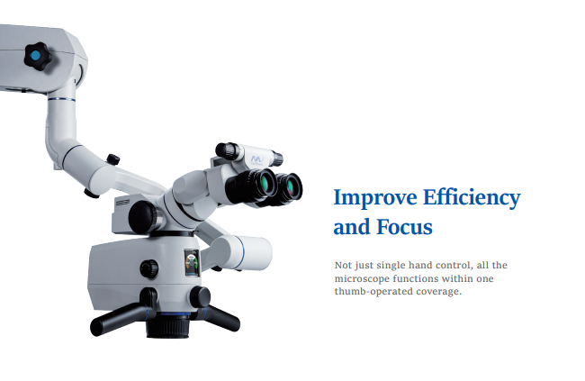 Dental surgical microscope 5 in 1 module