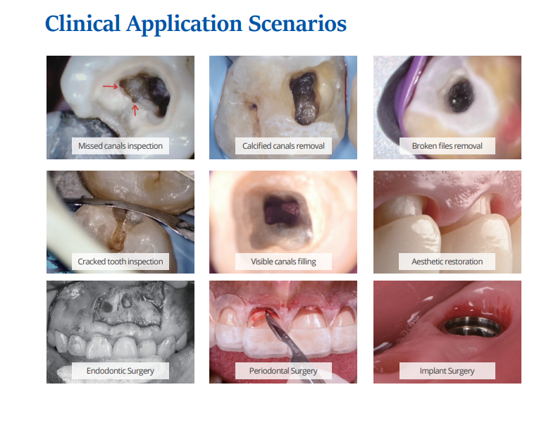 Dental surgical microscope 5 in 1 module