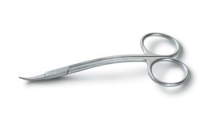 Scissor Surgical La Grange Double-Curved- Saw Edge