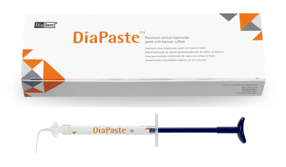 DiaPaste- premixed calcium hydroxide paste with barium sulfate
