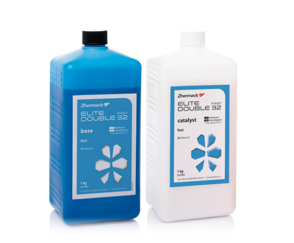 Elite Double 32 Fast- The Rigid Duplication Silicone with 32 Shore A hardness