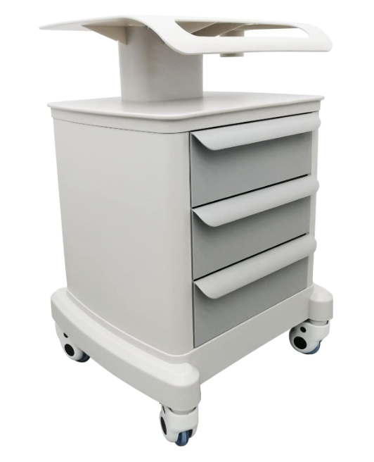 Portable Dental Trolley with 3 Drawers