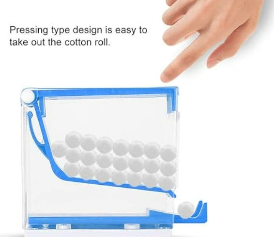 Cotton Roll Dispenser - Press Type