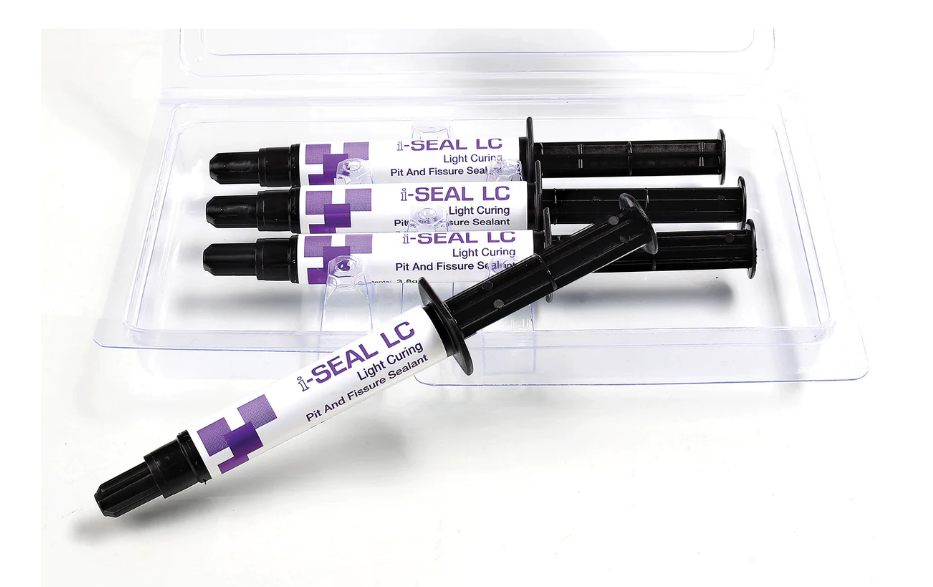i-SEAL LC- Pit & Fissure Sealant- 3.8g Syringe+ 3 Tips