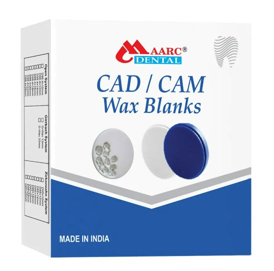 CAD/CAM Wax Blanks - Milling Wax