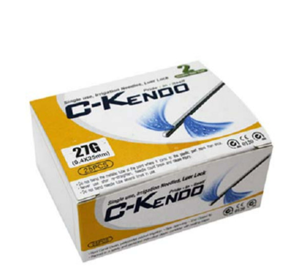 Endodontic Irrigation Needles Side Vented - 27G