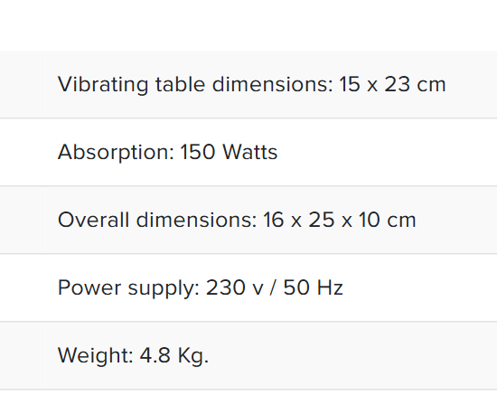 Shaker Vibrator
