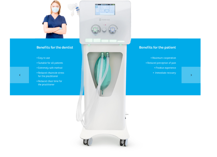 Master Flux Smart- Digital Nitrous-Oxide Sedation