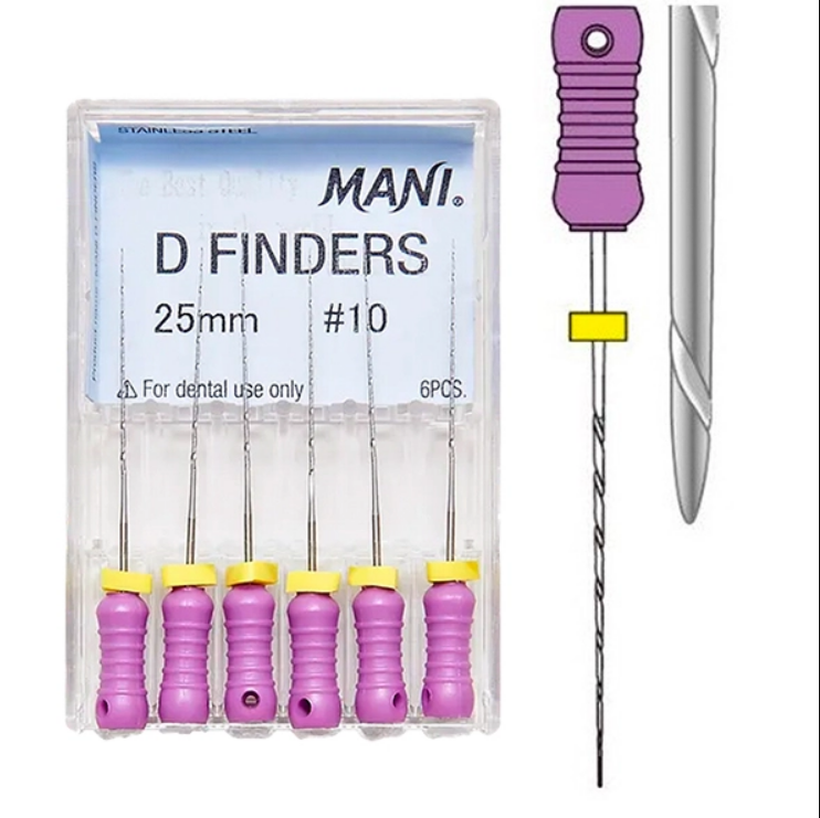 MANI D-Finder Stainless Steel (Rust-Resistant) Path Finding Files
