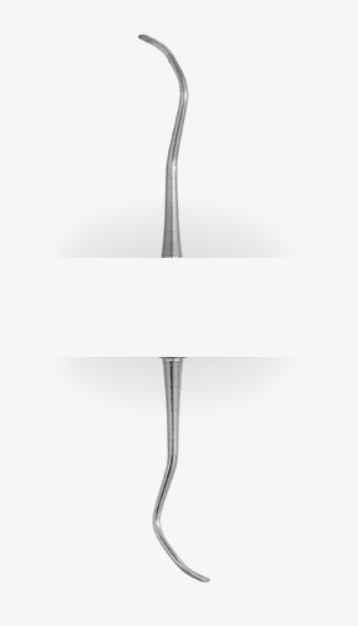 Universal Curettes Mc Call 13S/14S Pointed- ø 8mm Handle