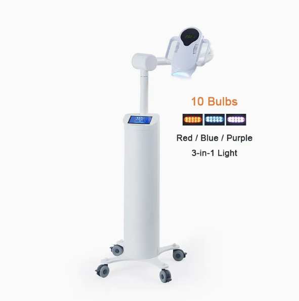 Dental Bleaching Unit Lamp Touch Screen- 10 LED Cold Light Teeth Whitening