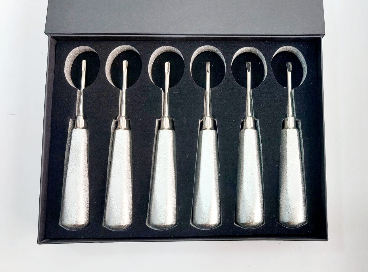 Root Elevator Kit Apexo- Set of 6 Pcs