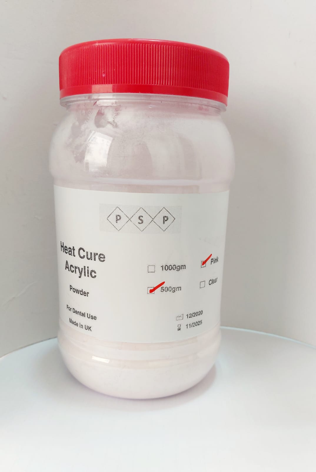 HEAT CURE ACRYLIC POWDER & LIQUID