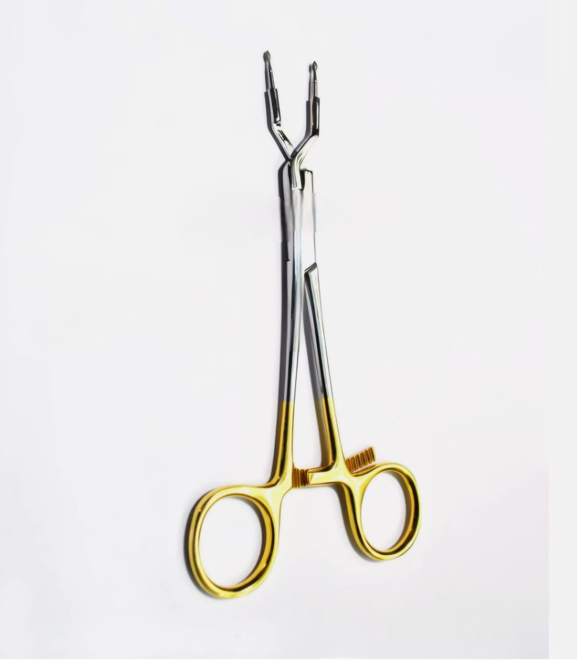 Crown forceps NITI handle diamond tip