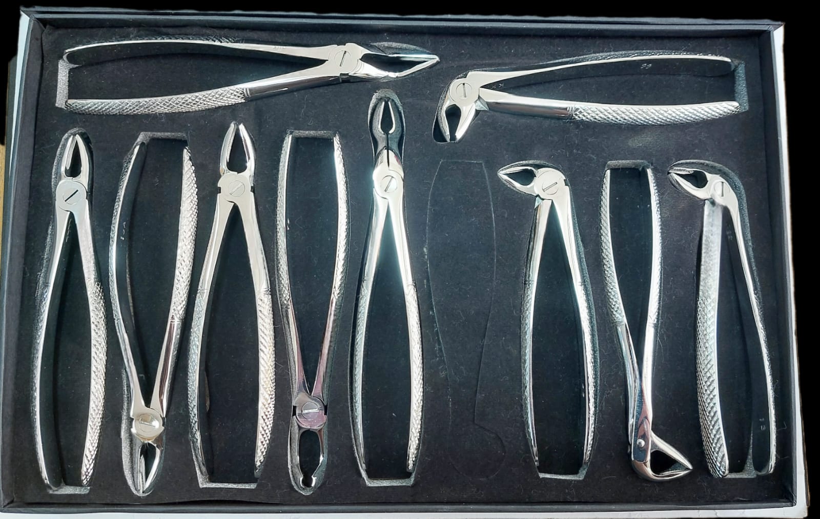 Tooth Forceps Kit- Set Of 12 PCs- For The Basic Extractions