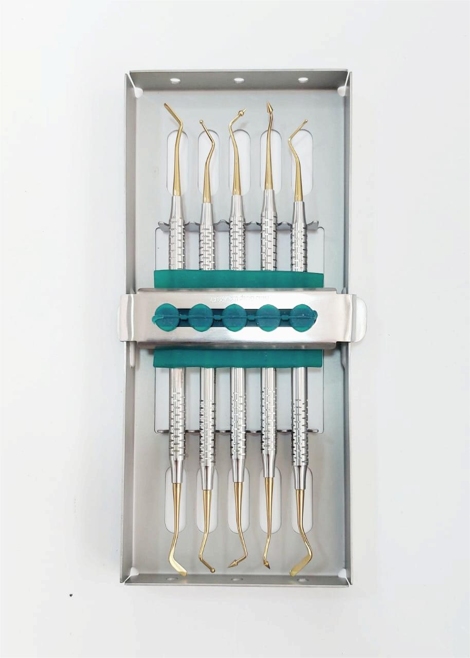 Composite Instrument Kit- TIN Coated- Set Of 5 PCs