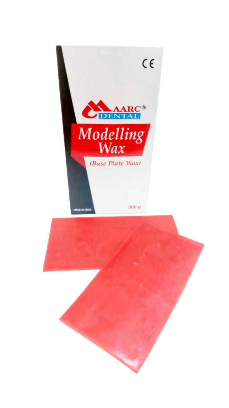 Modelling Wax- Base Plate Red 500g