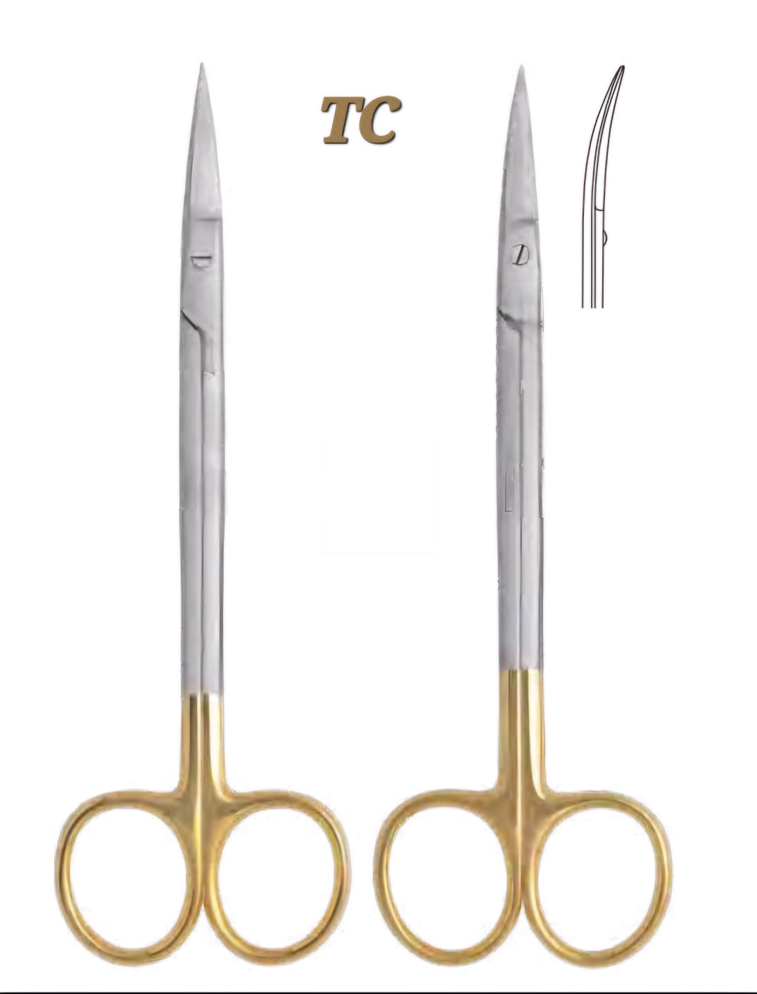 SURGICAL SCISSOR - KELLY