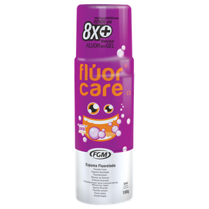 Flúor Care- Sodium Fluoride-Based Foam - 100g