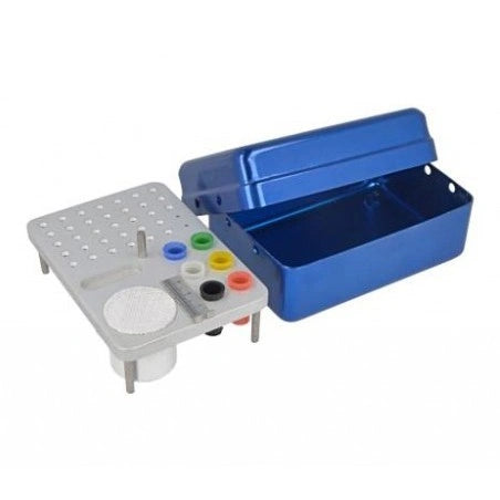 Endo Disinfection Box With Ruler - 35 Holes