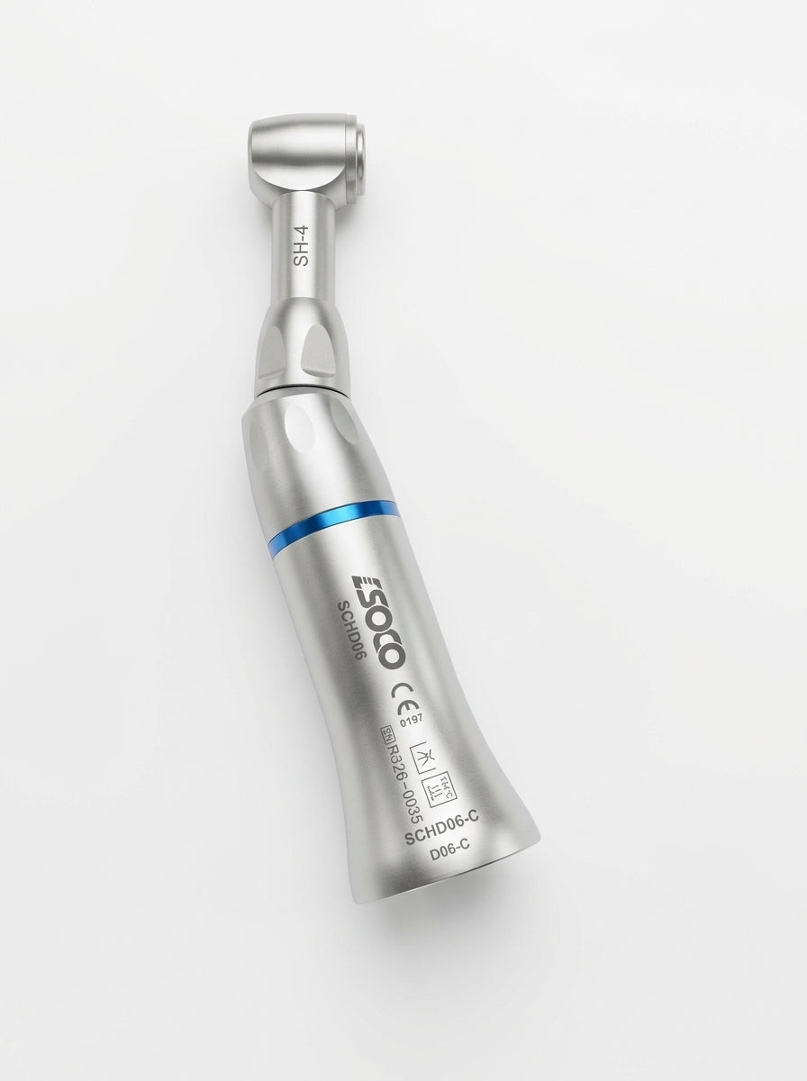 (SCHD06-C) Low-Speed Handpiece- Contra Angle 1:1 External Push Button