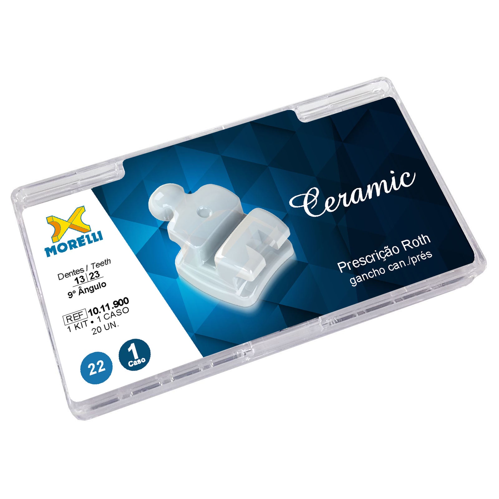 Bracket Prescription Kit Roth .022" - Ceramic