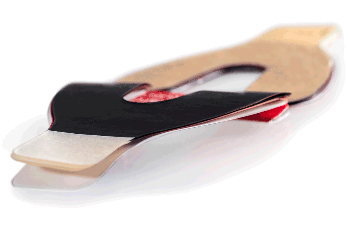 Articulating Paper horseshoe-Blue-Red-12 book/box