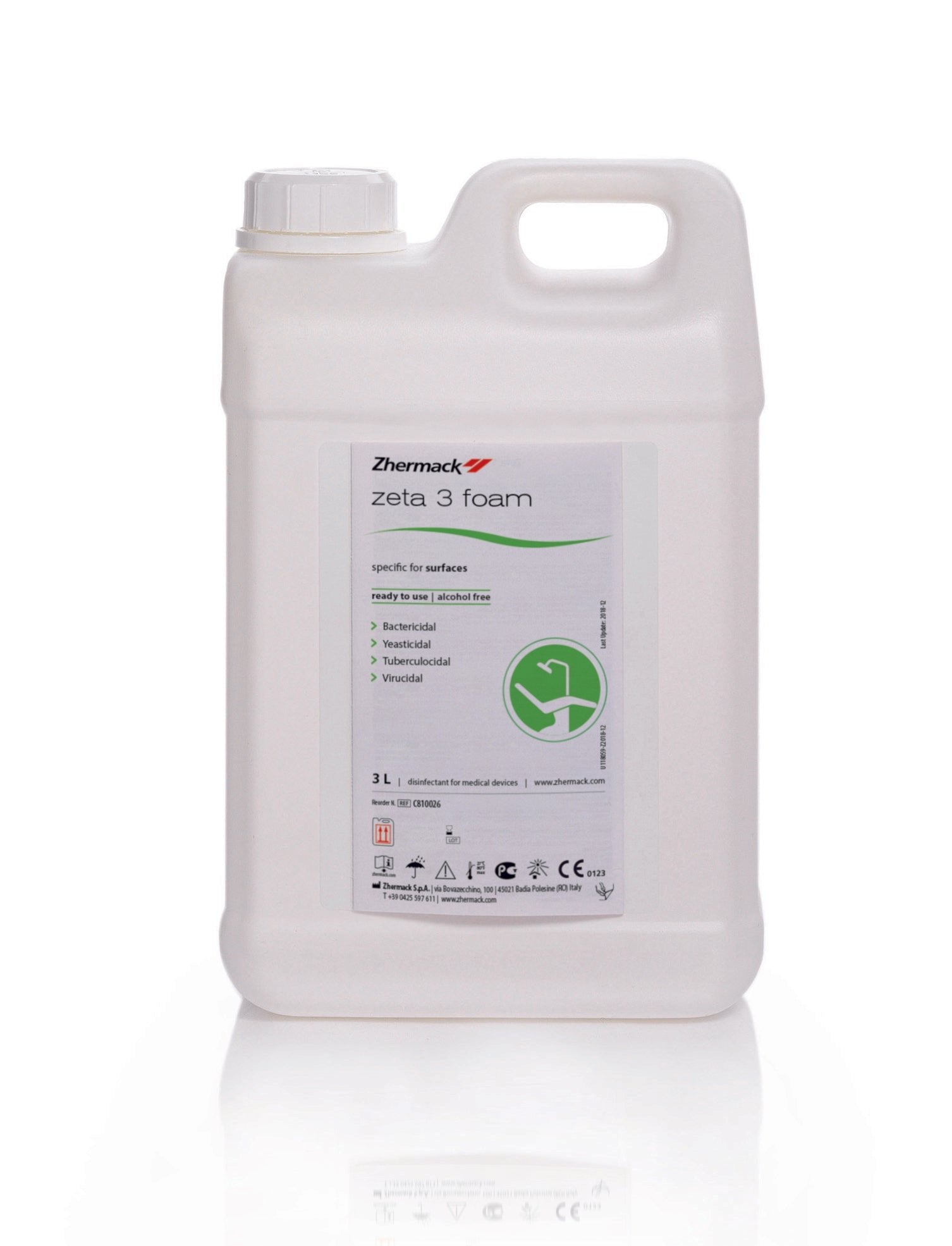 Zeta 3 Foam - Alcohol-Free Disinfectant and Cleaner