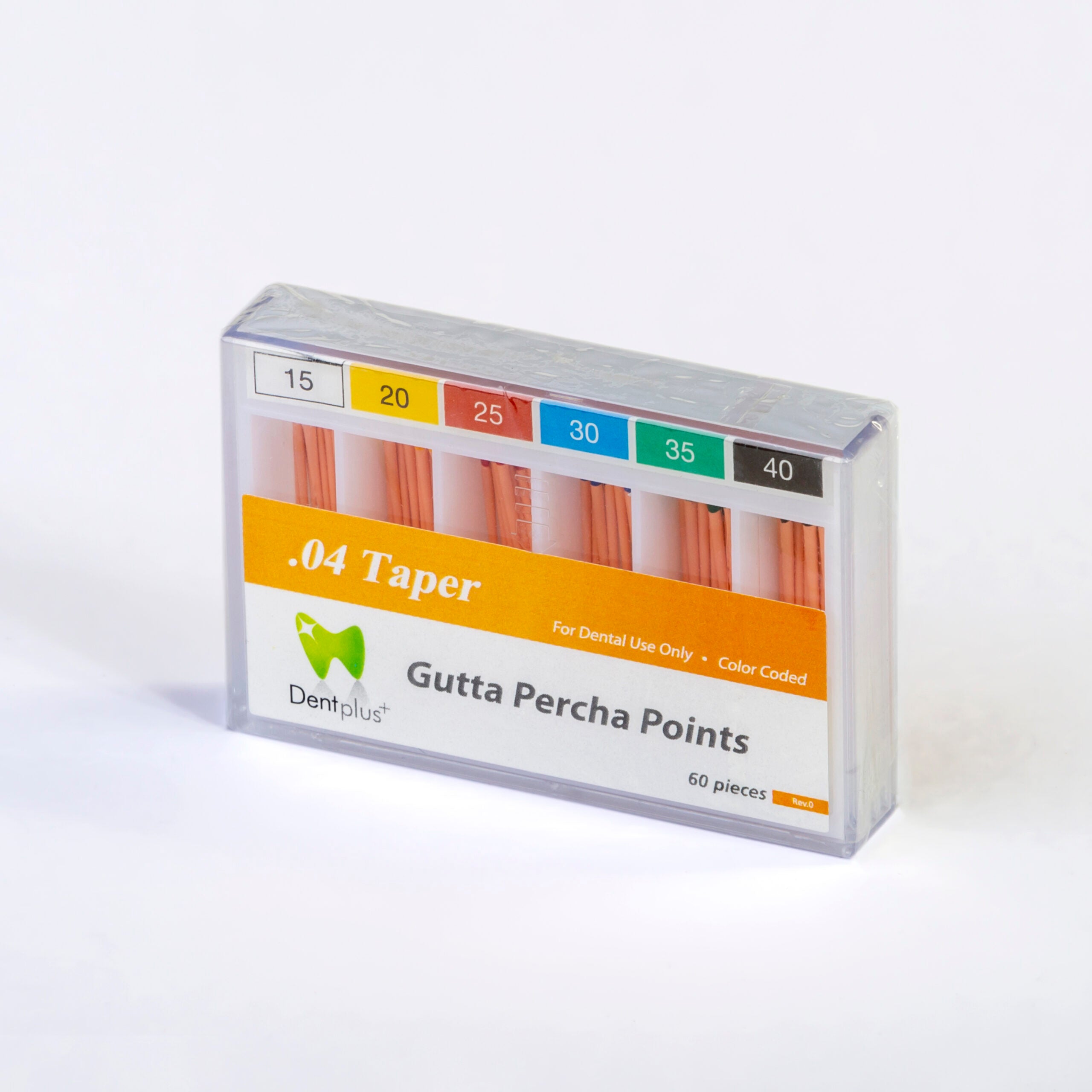 Dentplus Gutta Percha Points Non Marked Taper .04 - Root Canal Filling Material