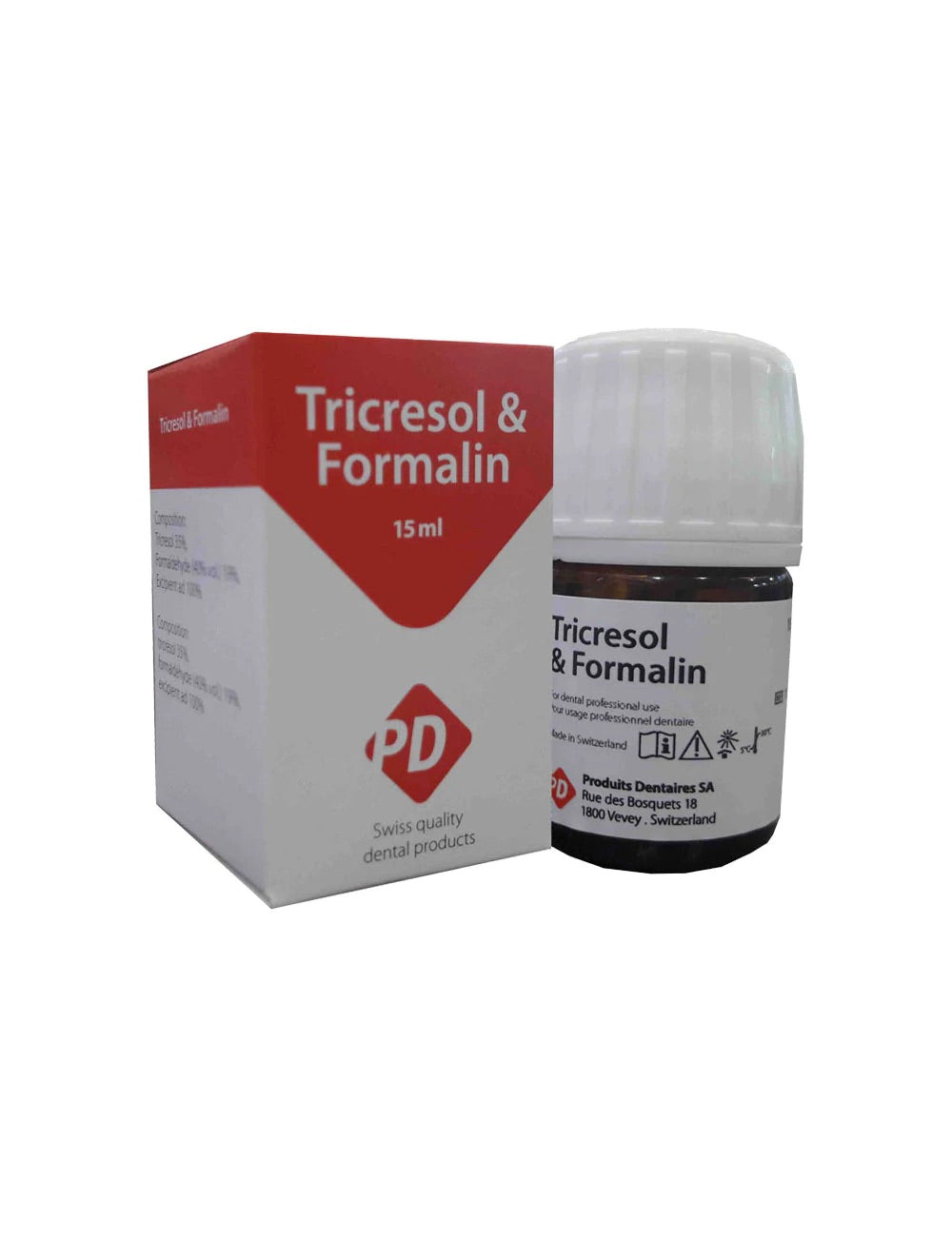 Tricresol & Formalin - solution for root canal disinfection