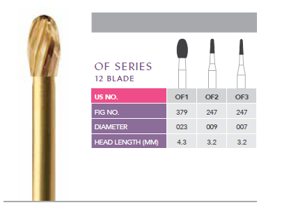 Gold Finishing Burs - Esthetic Finishing