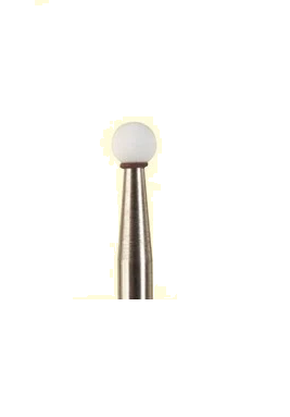 MANI Alundum Points - White and Pink and Brown Stone