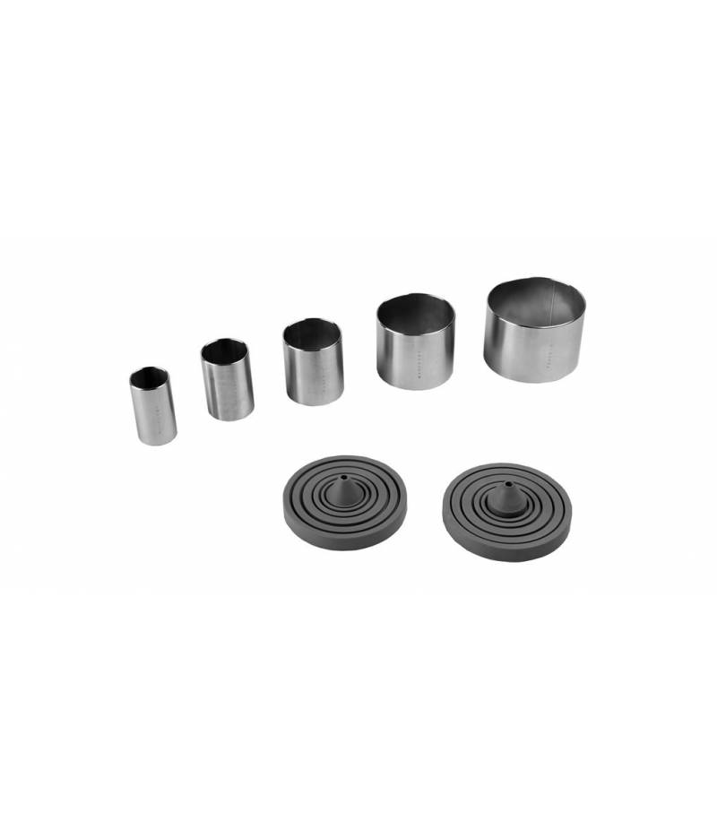 CASTING RING 6x65x55 & RUBBER SPRUE BASE