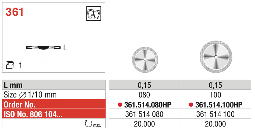 Diamond disc (superflex) for ceramics