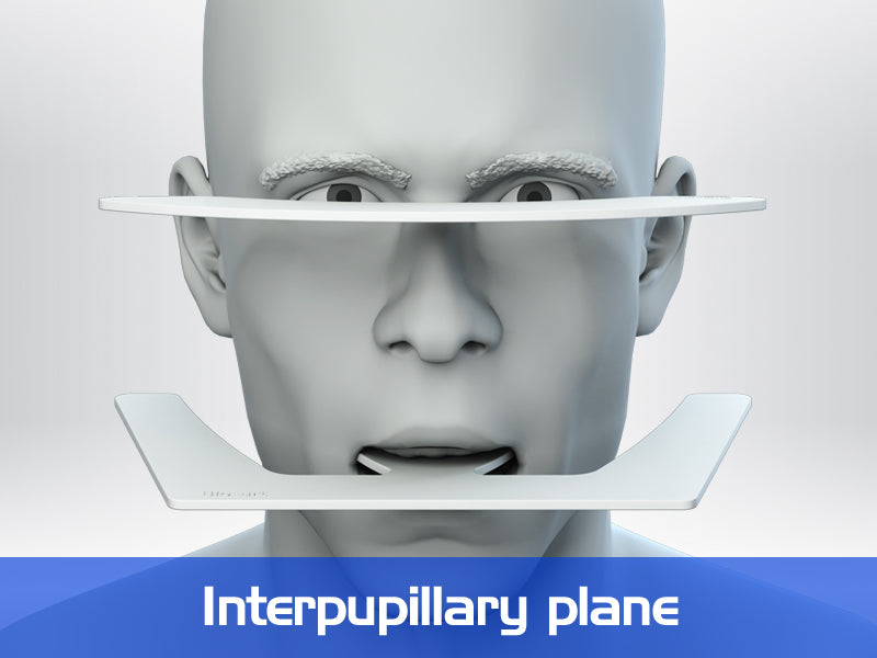 Aluminum Fox Ruler for Face-bow