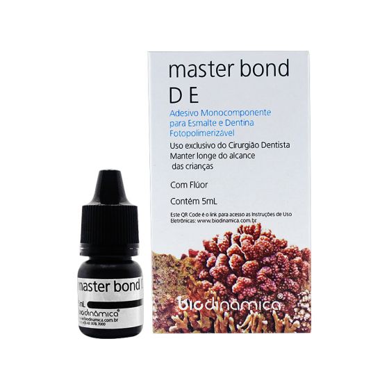 Master Bond DE - Adhesive for Dentin and Light Cured Enamel.
