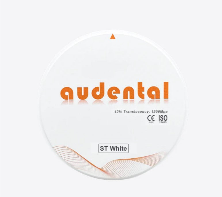 AUDENTAL - ST WHITE ZIRCONIA BLOCK 1200MPA