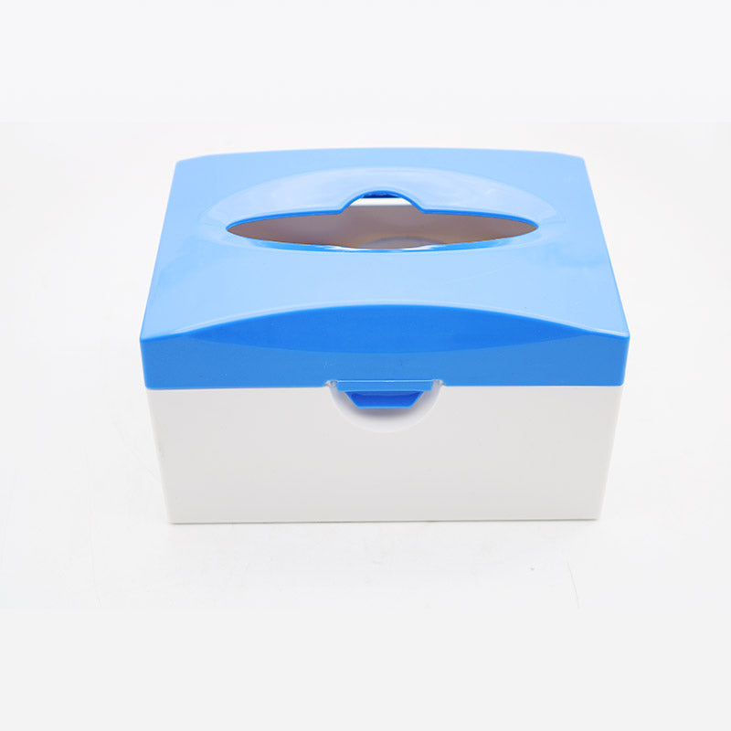 Cup Holder, Tissue Box, And Tray 3 in 1 Storage